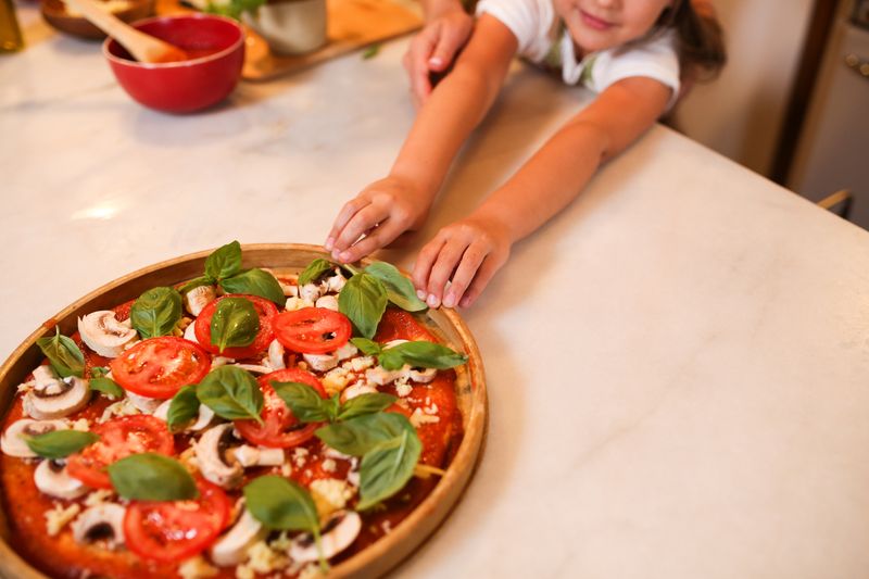 Veggie supreme coal fired pizza